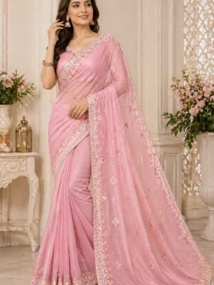 Grace Saree Pink