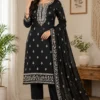 Black Kurti Set