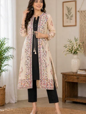 Jacket Kurti Style