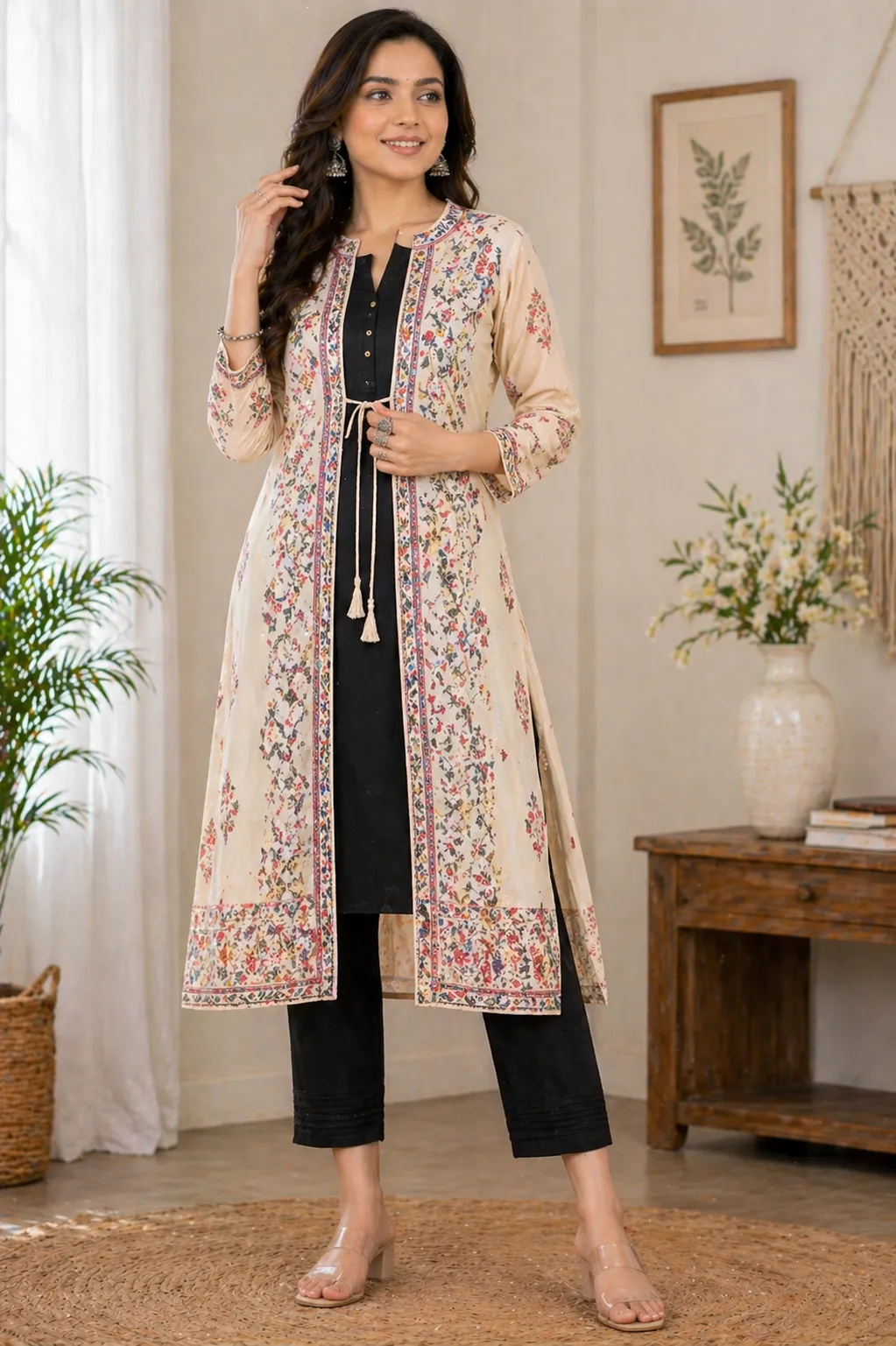 Jacket Kurti Style